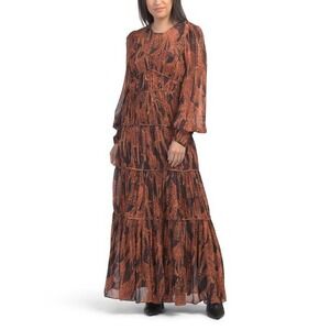god's gift sequin maxi dress Celia Silver Sequin Maxi Dress by Morning Lavender